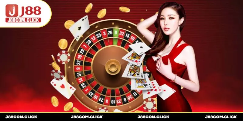 Casino J88 có danh sách trò chơi phong phú chia thành nhiều bàn cược